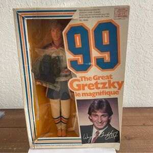 NHL Wayne Gretzky Action Figure - Blue, Orange, White